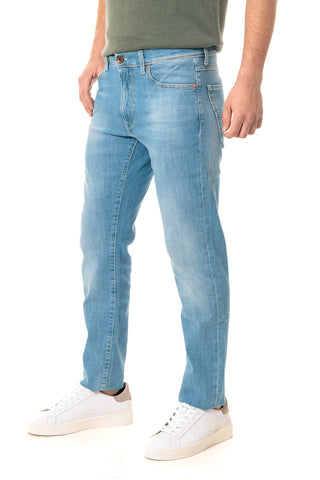 0/ZERO COSTRUCTION JEANS UOMO 5 TASCHE ORI024 2825 09