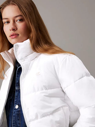 CALVIN KLEIN JEANS PUFFER JACKET MONOLOGO WOMEN J224119 YAF