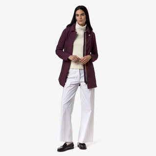 K-WAY MATHY BONDED GIUBBINO LUNGO DONNA K2148BW D0R