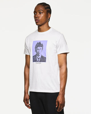 WEEKEND OFFENDER T-SHIRT DREAMIN CON STAMPA PT3A23 DREAMIN WHT