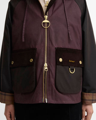 BARBOUR CARVILLE GIACCA CERATA DONNA LWX1578 RU91
