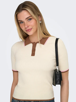 ONLY MEDDI POLO TESSUTO A COSTINE 15363165 BRC