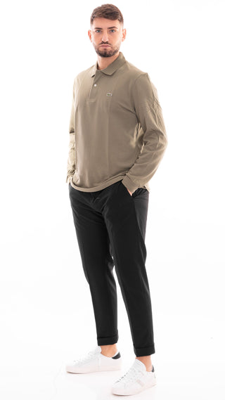 LACOSTE LONG SLEEVE PIQUET POLO L1312 BMY