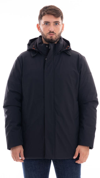 SAVE THE DUCK PTERIS COAT IN POLAR FLEECE MEN D41370M LEXY19 10000