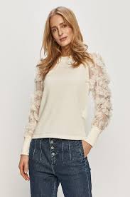 JACQUELINE DE YONG FAIRVIEW MAGLIONE CON MANICHE VELATE DONNA 15220558 WTA