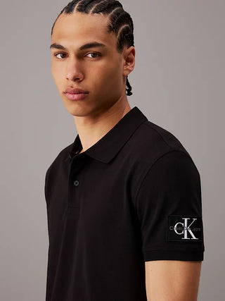 CALVIN KLEIN JEANS POLO BADGE UOMO J323394 BHE
