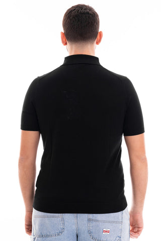 MARKUP POLO MEZZA MANICA IN COTONE MK10005 NER