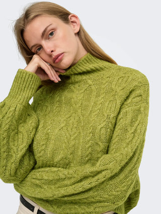 ONLY MAGLIONE HILDE A COLLO ALTO INTRECCIATO 15375336 CMS