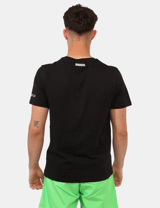 BIKKEMBERGS T-SHIRT CON LOGO VERTICALE UOMO BKK25MTS01 006