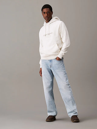 CALVIN KLEIN JEANS CHENILLE HOODIE MONOLOGUE MEN J326637 YBI