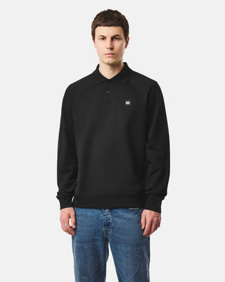 WEEKEND OFFENDER FELPA POLO MANICA LUNGA SW3B21 AZROU CHECK BLK