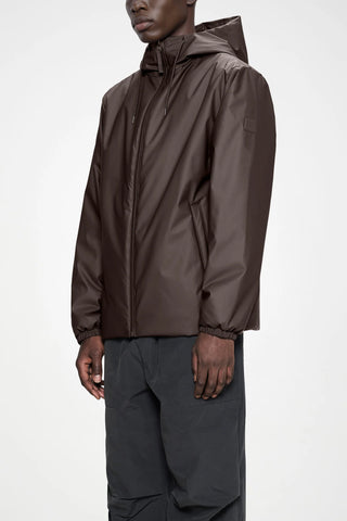 RAINS LOHJA INSULATED JACKET 8COLORE DA DEFINIRE BARK) 15770 177