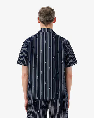 LACOSTE CAMICIA IN TWILL STAMPATA RELAXED FIT CH2343 IY8