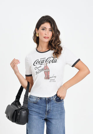 ONLY COCA COLA T-SHIRT CON GRAFICA DONNA 15355835 RFG