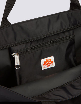 SUNDEK REGULAR TOTE BAG CON CERNIERA CENTRALE AM057ABPV600 00401