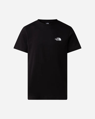 THE NORTH FACE T-SHIRT CON STAMPA SUL RETRO BOX ROSSO UOMO NF0A8JNCKY4
