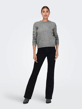 JACQUELINE DE YONG PULLOVER SILJA MANICA LUNGA DONNA (DECEMBER SKY) 15277866 DCS