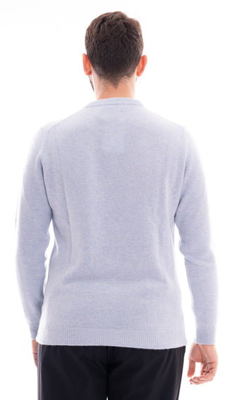 WOOL&CO MAGLIONE GIROCOLLO RASATO 4080 0020