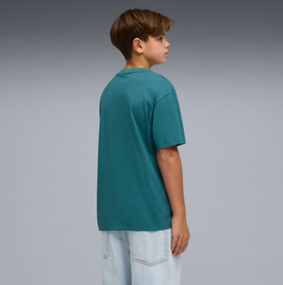 PUMA T-SHIRT IN JERSEY ESS CON LOGO PUMA JR 684920 41