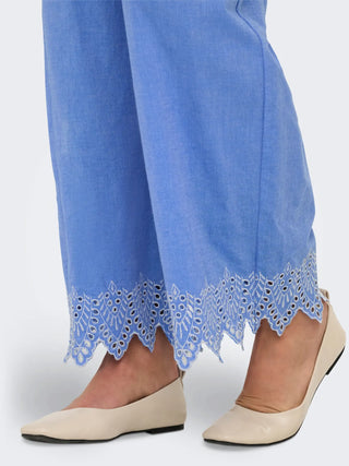 ONLY PAULA TULUM PANTALONI DONNA 15343184 BLB