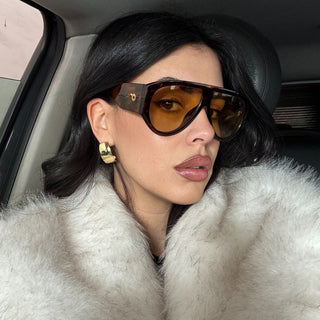 OS SUNGLASSES OCCHIALI DA SOLE VENEZIA HAVANA LENTE GIALLA OS2052-C05