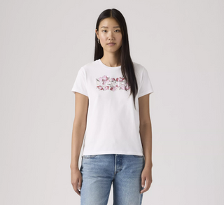 LEVI'S PERFECT T-SHIRT CON STAMPA  A FIORI 17369 3387