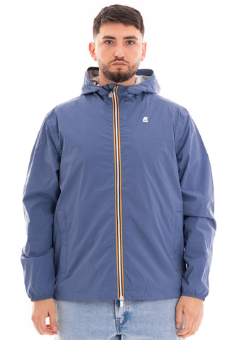 K-WAY MEN'S STRETCH NYLON JERSEY JACKET K2121NW P35