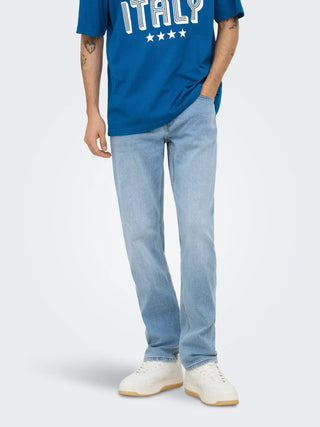 ONLY&SONS JEANS REGULAR WEFT 22027900 LBD