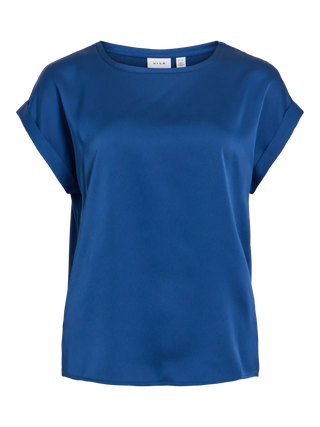 VILA ELLETTE T-SHIRT SATINATA DONNA 14059563 NVP