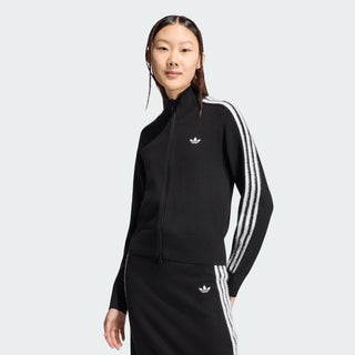 ADIDAS ORIGINALS FELPA FIREBIRD IN MAGLIA CON STRISCE  EFFETTO PELOSO DONNA KS7366