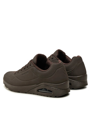 SKECHERS SCARPE SPORTIVE UNO STAND ON AIR 52458 CHOC