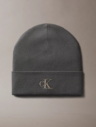 CALVIN KLEIN CAPPELLO IN LANA FINE RIB LV04D8020G PAR