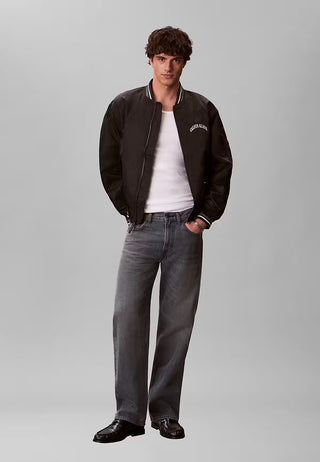 CALVIN KLEIN JEANS GIACCA UNFILLED NYLON TIPPED GRAPHIC CK UOMO LV04RF510G UB1