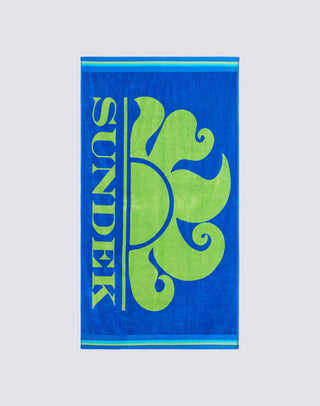 SUNDEK BEACH TOWEL WITH LOGO AND WRITING AM312ATC1050 A2201
