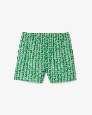 LACOSTE MEN'S LOGO BOXER SWIMSUIT MH9086 HEI