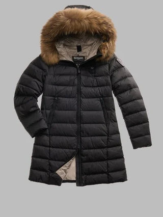 BLAUER PIUMINO KRISTIN CON CAPPUCCIO DONNA BLDK03103 006047 999EI