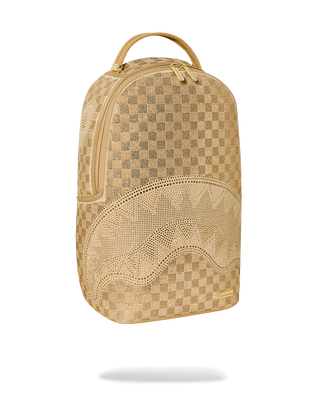 SPRAYGROUND 2 TONE GOLD TRINITY ZAINO B8470