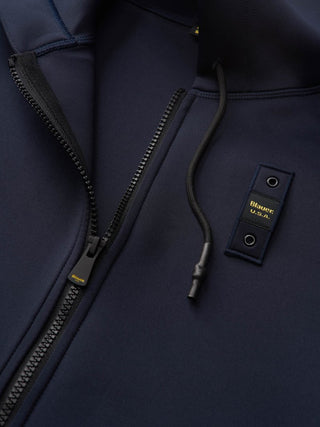 BLAUER FELPA COLBY CON CAPPUCCIO UOMO BLUF02325 004745 888