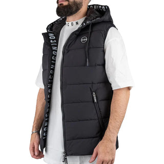 ICON GILET C/IGROS C/LOGO E INTERNO LOGATO ICON F2W6J010 NER