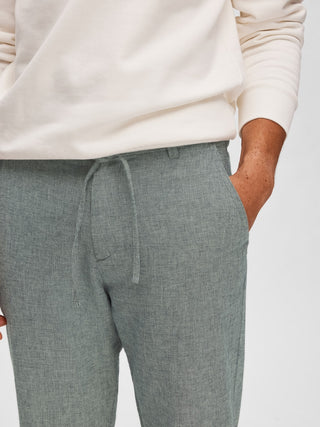 SELECTED HOMME PANTS 172-SLIMTAPE BRODY LINEN MAN 16087636 SKC