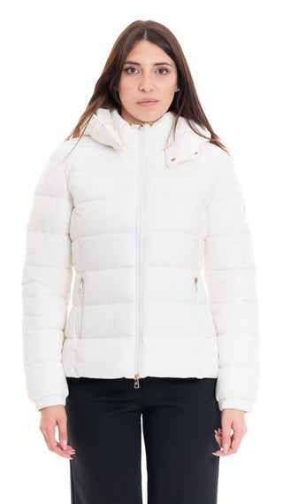 MARKUP SHORT DOWN JACKET WITH REMOVABLE HOOD WOMEN MW764017 LTE