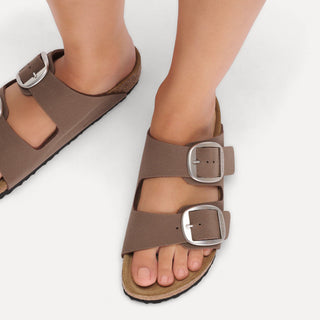 BIRKENSTOCK ARIZONA BIG BUCKLE IN BIRKIBUC 1032081