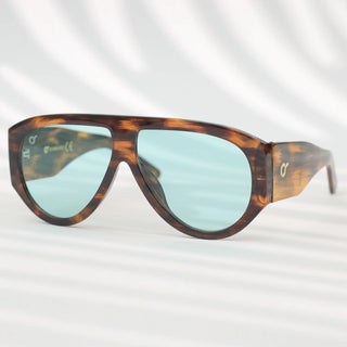 OS SUNGLASSES VENICE SUNGLASSES TORTOISESHELL BLUE LENS OS2052-C03
