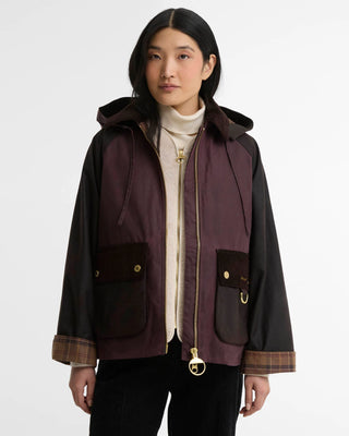 BARBOUR CARVILLE GIACCA CERATA DONNA LWX1578 RU91