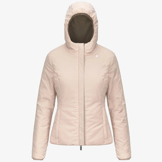 K-WAY GIUBBOTTO CORTO LILY REVERSIBILE DONNA K6128TW AUE