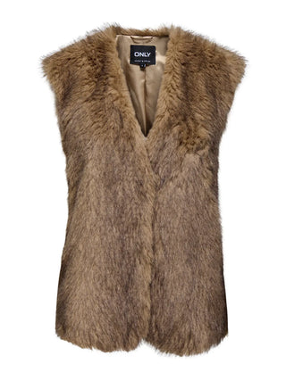 ONLY DAWN GILET IN ECOPELLICCIA 15354308 TNN