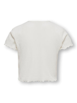 ONLY KIDS RIBBED T-SHIRT 15225338 CLD