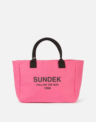 SUNDEK BEACH BAG WITH WRITING AW832ABCV500 80700