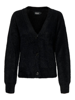 ONLY CARDIGAN CON BOTTONI LELLA 15259564 BLK
