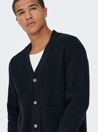 ONLY&SONS FRAME CARDIGAN RELAX FIT 22033787 DKS